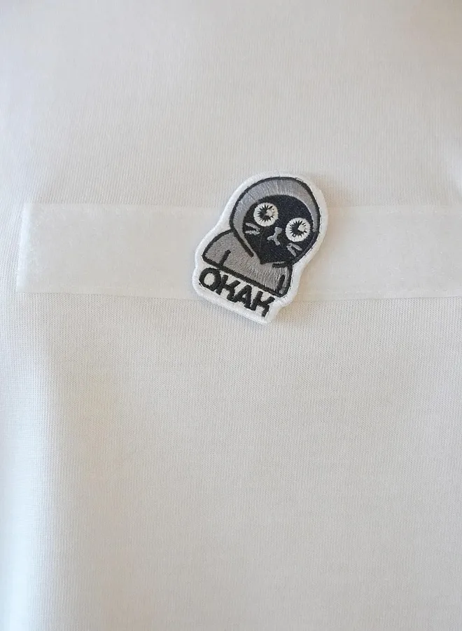 Футболка с патчами