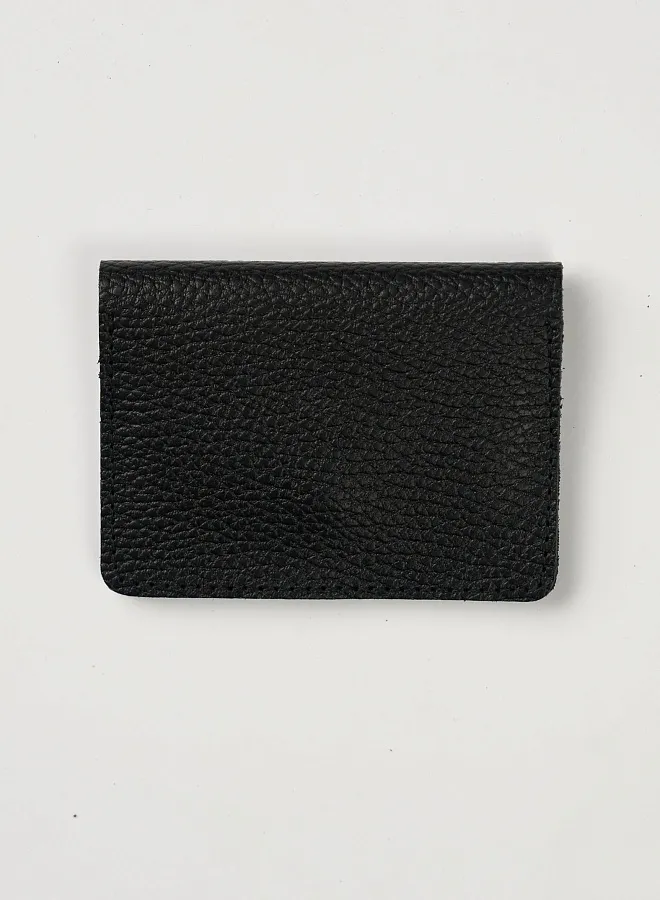 Картхолдер на кнопке черный