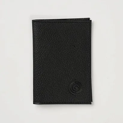 Обложка для паспорта черная